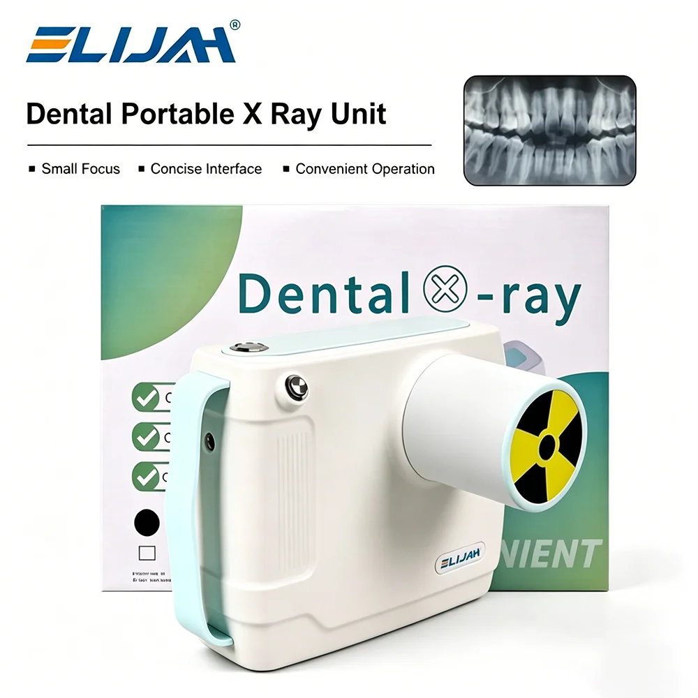 Dental Portable X Ray Unit Digital Touch Screen AC110V/220V Universal Voltage Adjustable Exposure Time for Dental Diagnosis
Dental Portable X Ray Unit Digital Touch Screen AC110V/220V Universal Voltage Adjustable Exposure Time for Dental Diagnosis