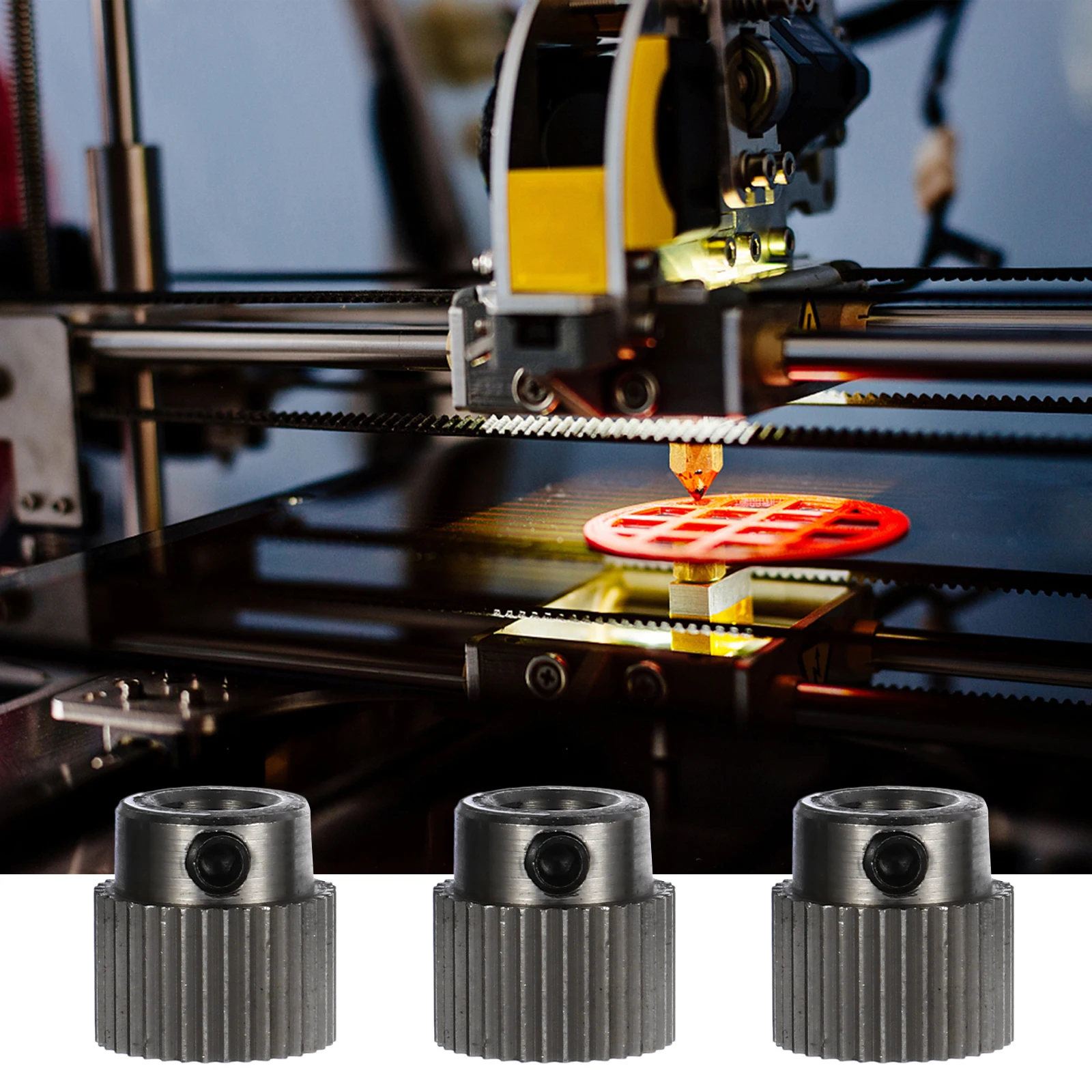 15 Pcs Stainless Steel Gears Wheel 3D Printer Accessory Drive Feed Extruder Feeder Screen
15 Pcs Stainless Steel Gears Wheel 3D Printer Accessory Drive Feed Extruder Feeder Screen