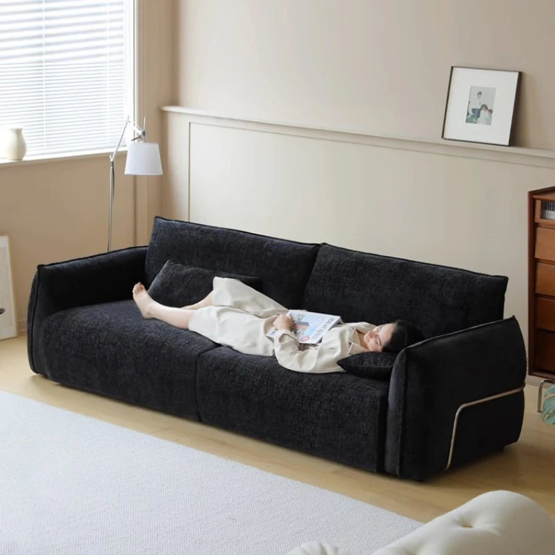 Black Luxury Modern Sofa Chair Soft Nordic Simple Designer Floor Lazy Sofa Puffs Designer Woonkamer Banken Furniture Couch
Black Luxury Modern Sofa Chair Soft Nordic Simple Designer Floor Lazy Sofa Puffs Designer Woonkamer Banken Furniture Couch