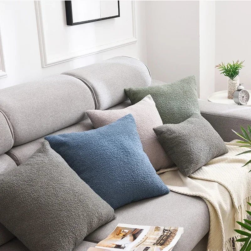 Plush Cushion Cover Cozy Faux FurTeddy Pillow Cover For Sofa Living Room 18x18 Decorative Pillows Nordic Home Decor Pillowcase
Plush Cushion Cover Cozy Faux FurTeddy Pillow Cover For Sofa Living Room 18x18 Decorative Pillows Nordic Home Decor Pillowcase