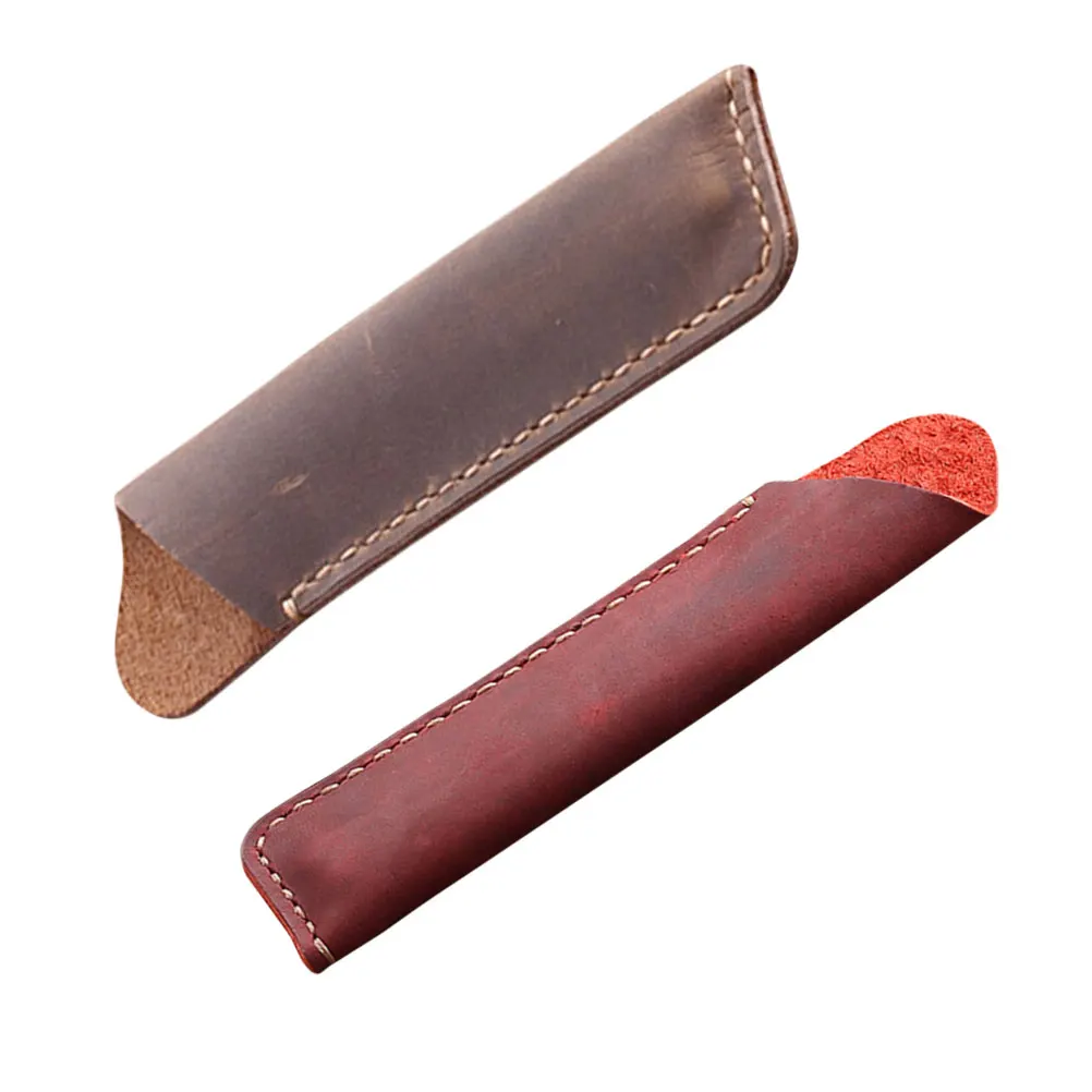 2pcs Cowhide Cases Vintage Style Stationery Accessories Handmade Holders For Students Office Pencil Case Ballpoint Pen
2pcs Cowhide Cases Vintage Style Stationery Accessories Handmade Holders For Students Office Pencil Case Ballpoint Pen