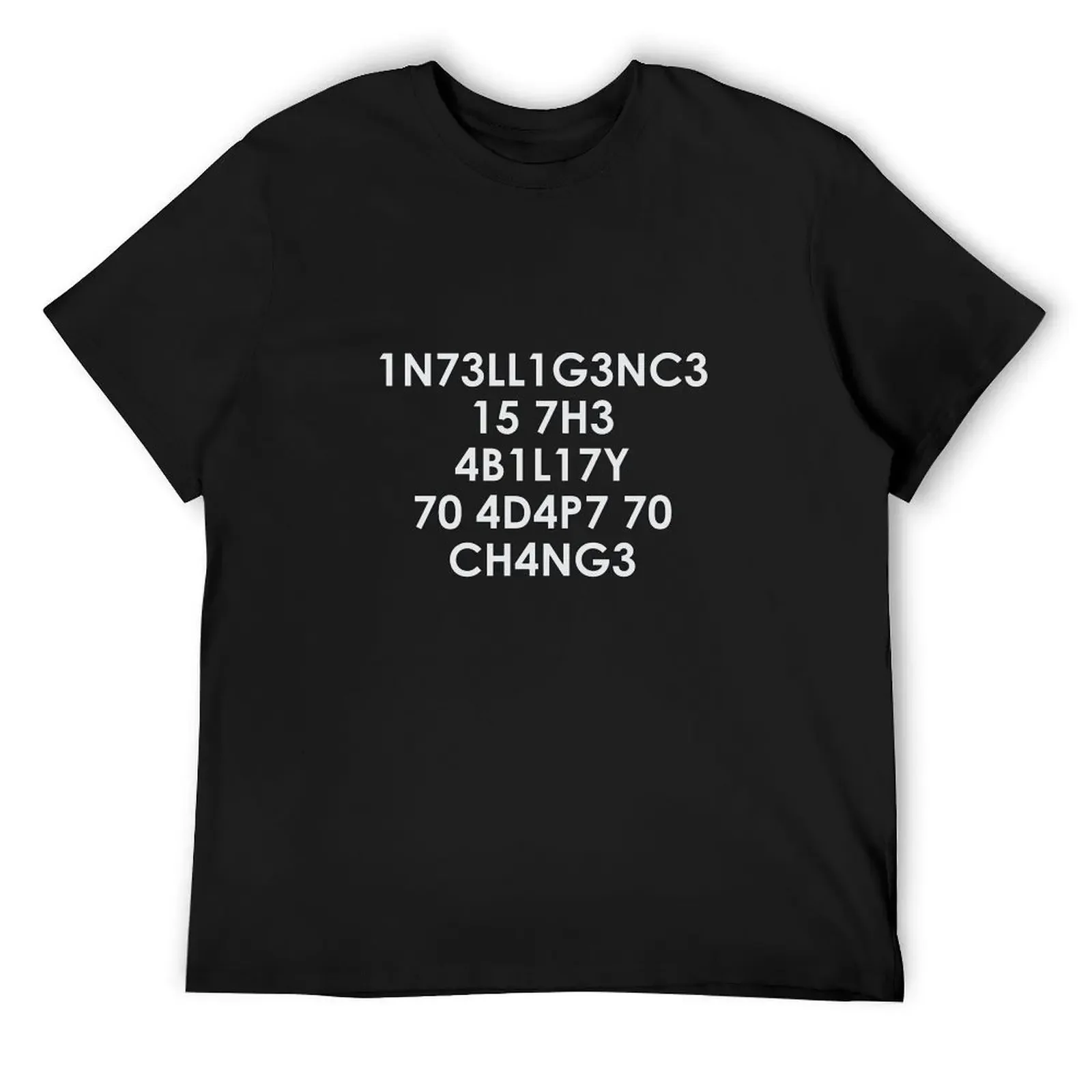 Intelligence is the Ability to Adapt to Change T-Shirt anime aesthetic clothes mens t shirt graphic
Intelligence is the Ability to Adapt to Change T-Shirt anime aesthetic clothes mens t shirt graphic