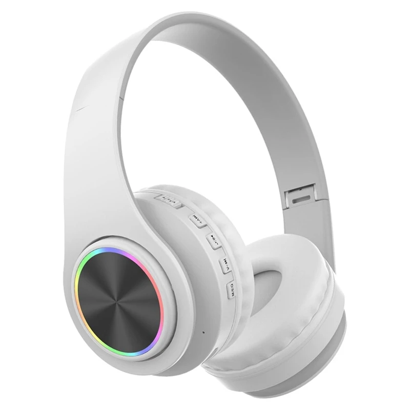 Bluetooth Headphones,Intelligent Wireless Bluetooth Headset Hifi Stereo Foldable Headset For Home Office Durable White
Bluetooth Headphones,Intelligent Wireless Bluetooth Headset Hifi Stereo Foldable Headset For Home Office Durable White