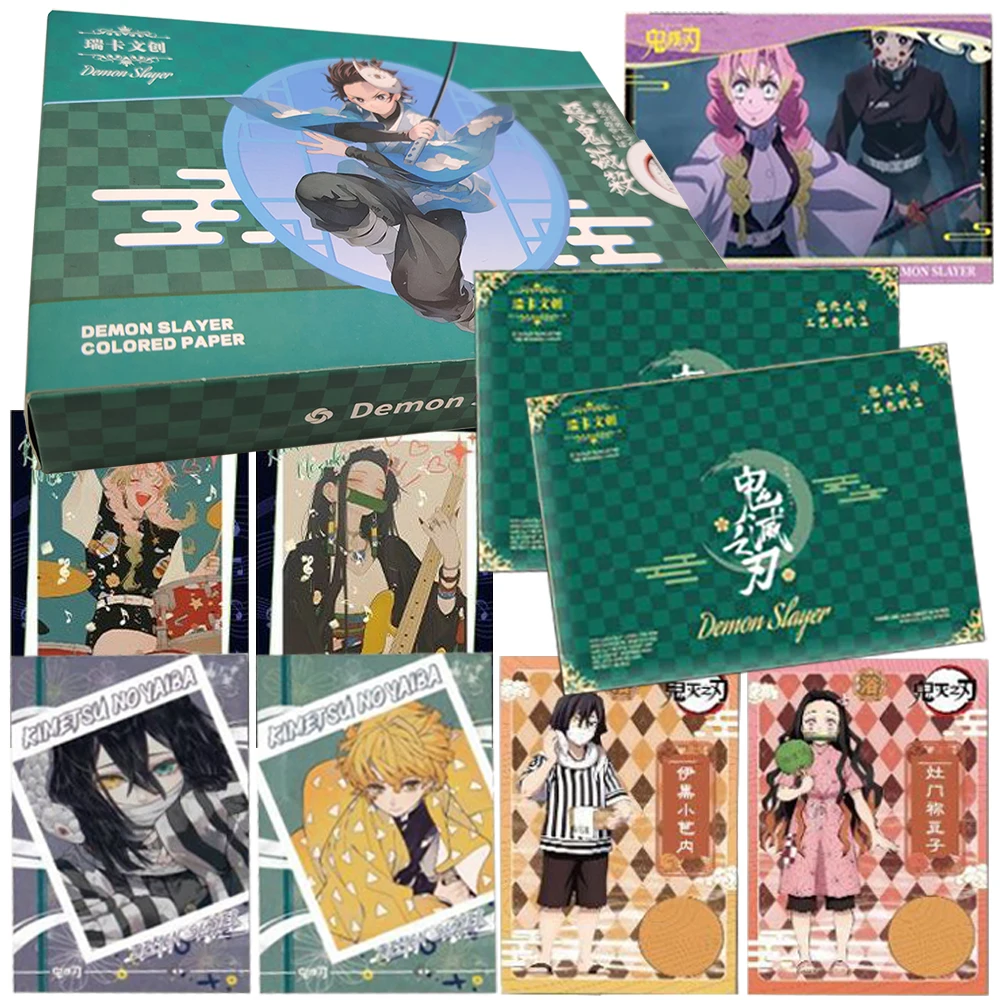 Demon Slayer Limited Color Paper Card Fans Like Japanese Hot Blood Anime High Quality Rare Cards Toys Children Cherish Fun Gifts
Demon Slayer Limited Color Paper Card Fans Like Japanese Hot Blood Anime High Quality Rare Cards Toys Children Cherish Fun Gifts