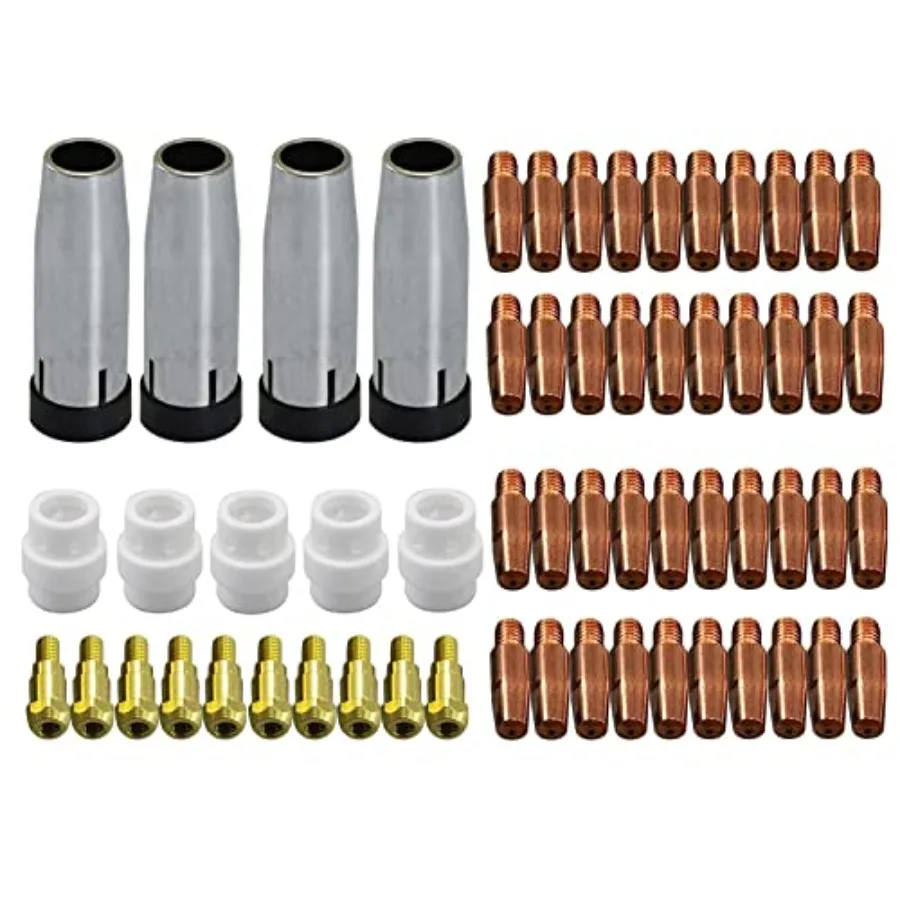 RIVERWELD MIG MAG Contact Tips M6.040" 1.0mm 140.0242 and.030" 0.8mm 140.0051 Conical Cups Gas Nozzle 145.0080 Tips Holder 142.
RIVERWELD MIG MAG Contact Tips M6.040" 1.0mm 140.0242 and.030" 0.8mm 140.0051 Conical Cups Gas Nozzle 145.0080 Tips Holder 142.