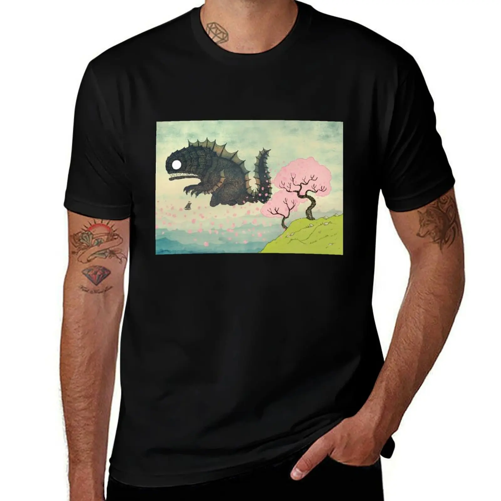 Футболка Cherry Blossom & Sea Monster, винтажная одежда, эстетичная одежда, забавные костюмы, футболки, мужские футболки большого размера
Футболка Cherry Blossom & Sea Monster, винтажная одежда, эстетичная одежда, забавные костюмы, футболки, мужские футболки большого размера