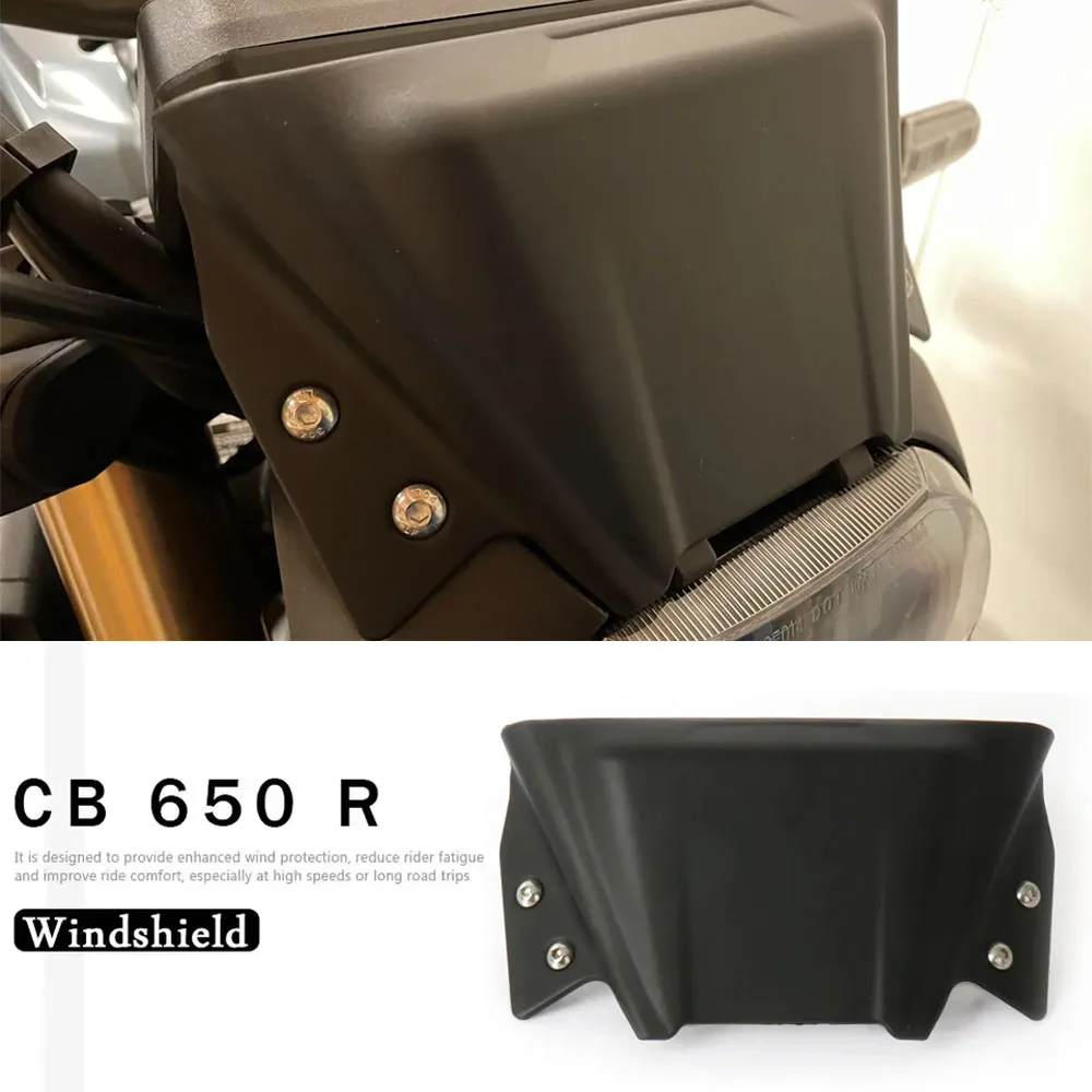New Fit For HONDA CB650R CB 650 R CB 650R 2019-2023 2022 Motorcycle Accessories Windshield Windscreen Screen Protector Black Kit
New Fit For HONDA CB650R CB 650 R CB 650R 2019-2023 2022 Motorcycle Accessories Windshield Windscreen Screen Protector Black Kit