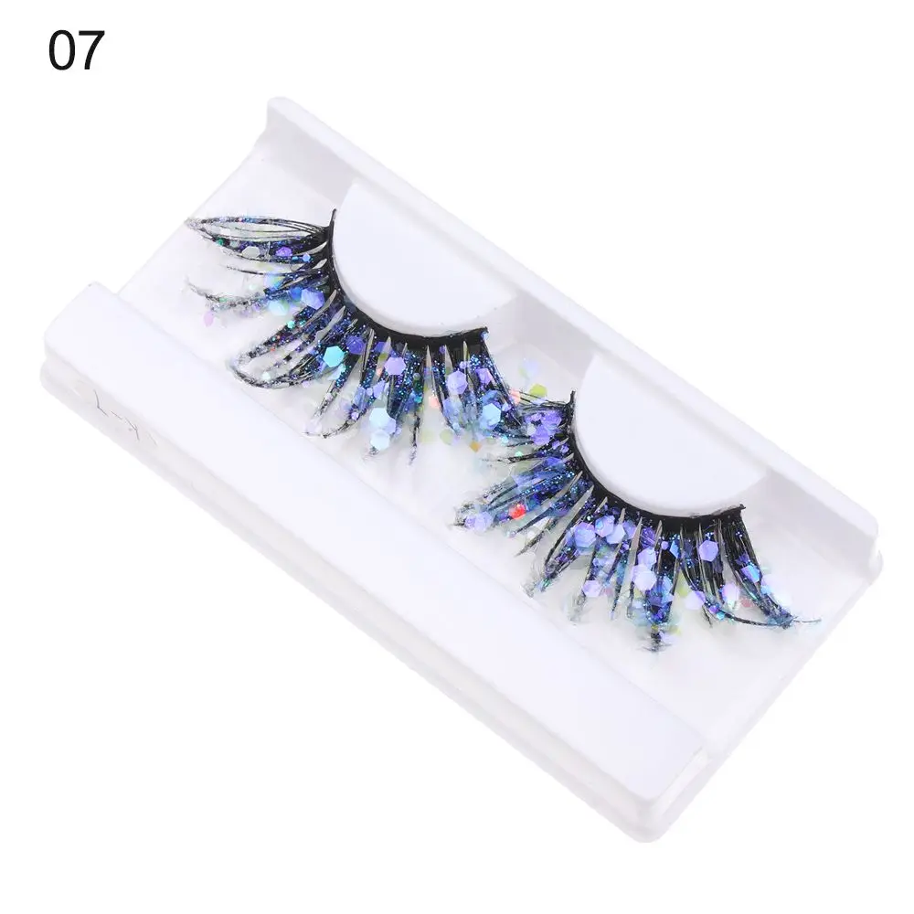 European American Style Color Luminous Glitter Powder Nude Makeup 3D False Eyelashes Makeup Supplies Fake Lashes
European American Style Color Luminous Glitter Powder Nude Makeup 3D False Eyelashes Makeup Supplies Fake Lashes