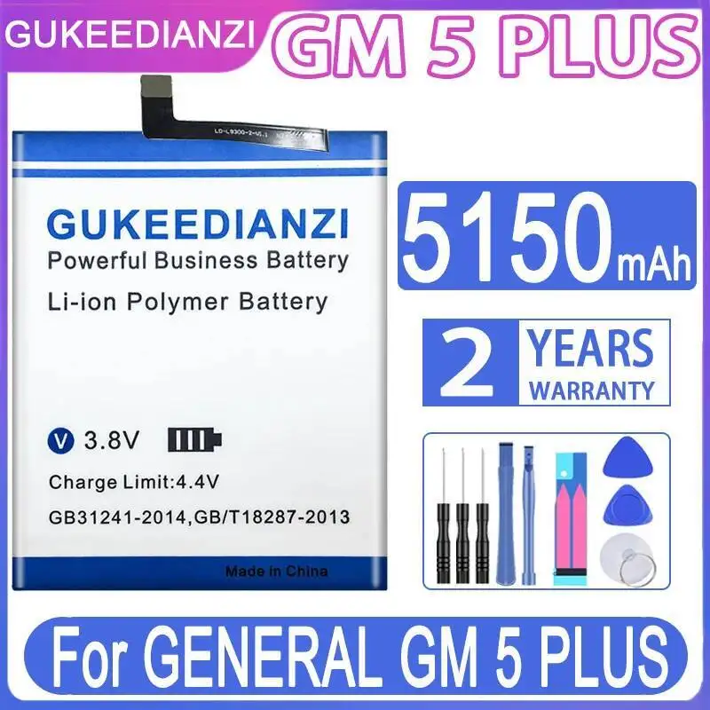 Премиальная замена для General Mobile GM5 Plus GM 5, аккумулятор для телефона высокой совместимости 5150 мАч
Премиальная замена для General Mobile GM5 Plus GM 5, аккумулятор для телефона высокой совместимости 5150 мАч