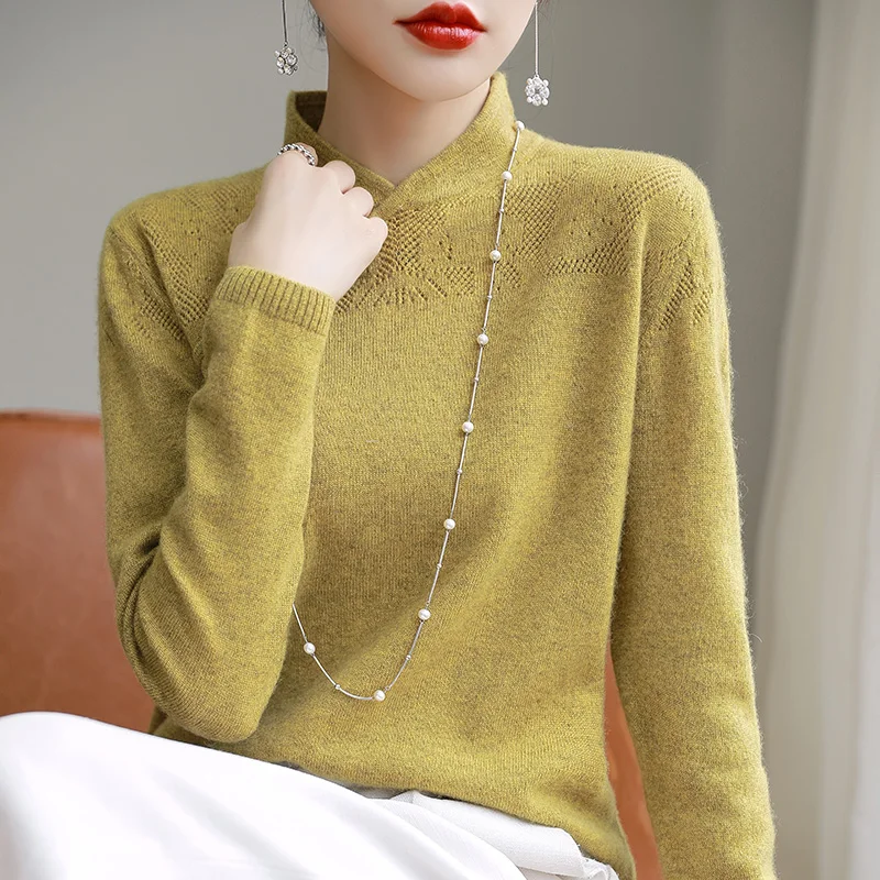 Новый дизайн национального стиля халат вертикальный воротник пуговица нижний свитер комбинезон дама высокого класса полый чехол трикотажная рубашка блузка
Новый дизайн национального стиля халат вертикальный воротник пуговица нижний свитер комбинезон дама высокого класса полый чехол трикотажная рубашка блузка