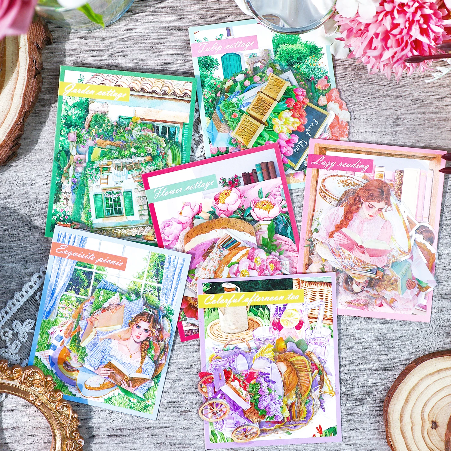 25pcs Flower Season Date Series Daily Flower Background Decoration Stickers DIY Scrapbook Aesthetics Stationery
25pcs Flower Season Date Series Daily Flower Background Decoration Stickers DIY Scrapbook Aesthetics Stationery
