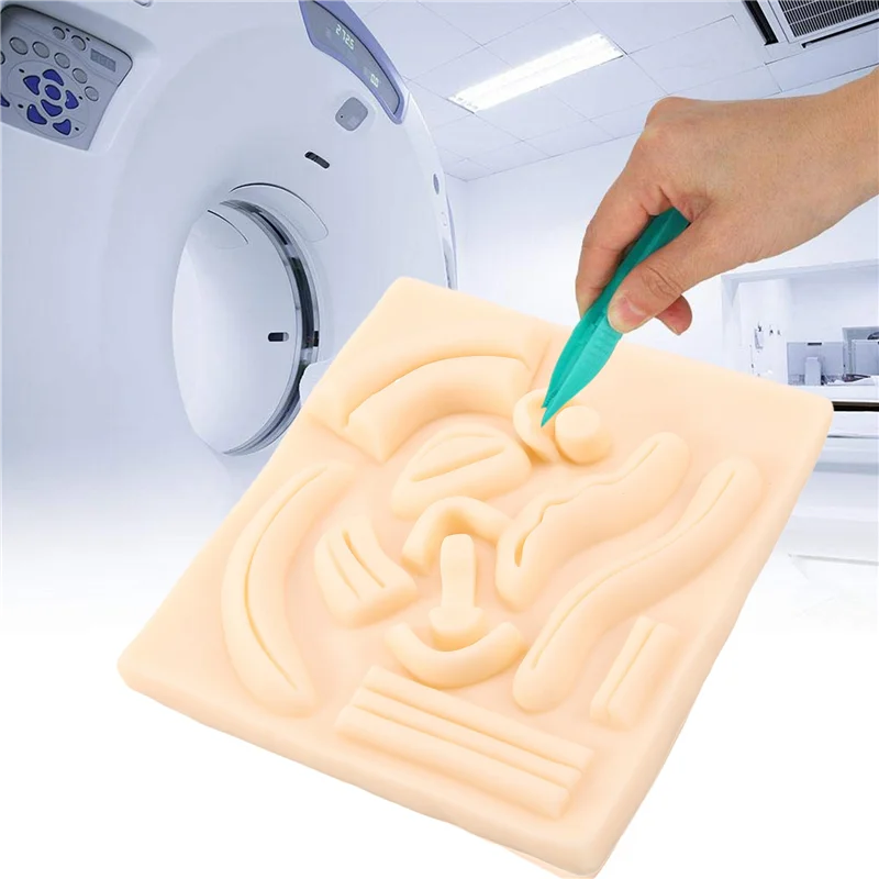 Reusable Diy Teaching Model Laparoscopic Simulator Stitching 3D Silicone Suture Practice Pad for Doctor Nurse Practice
Reusable Diy Teaching Model Laparoscopic Simulator Stitching 3D Silicone Suture Practice Pad for Doctor Nurse Practice