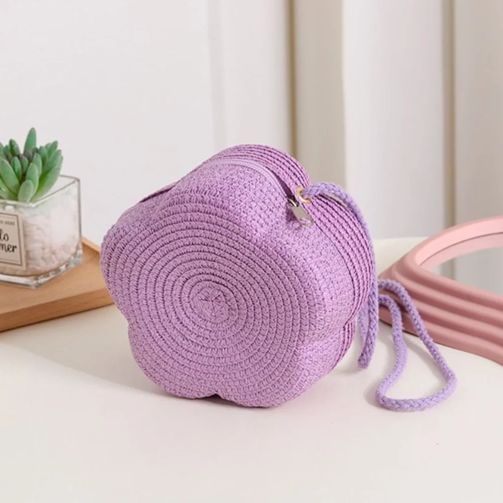 Fairy Kawaii Straw Small Shoulder Bag Vacation Bohemian Beach Straw Bag Casual Flower Shape Woven Crossbody Bag Holiday
Fairy Kawaii Straw Small Shoulder Bag Vacation Bohemian Beach Straw Bag Casual Flower Shape Woven Crossbody Bag Holiday