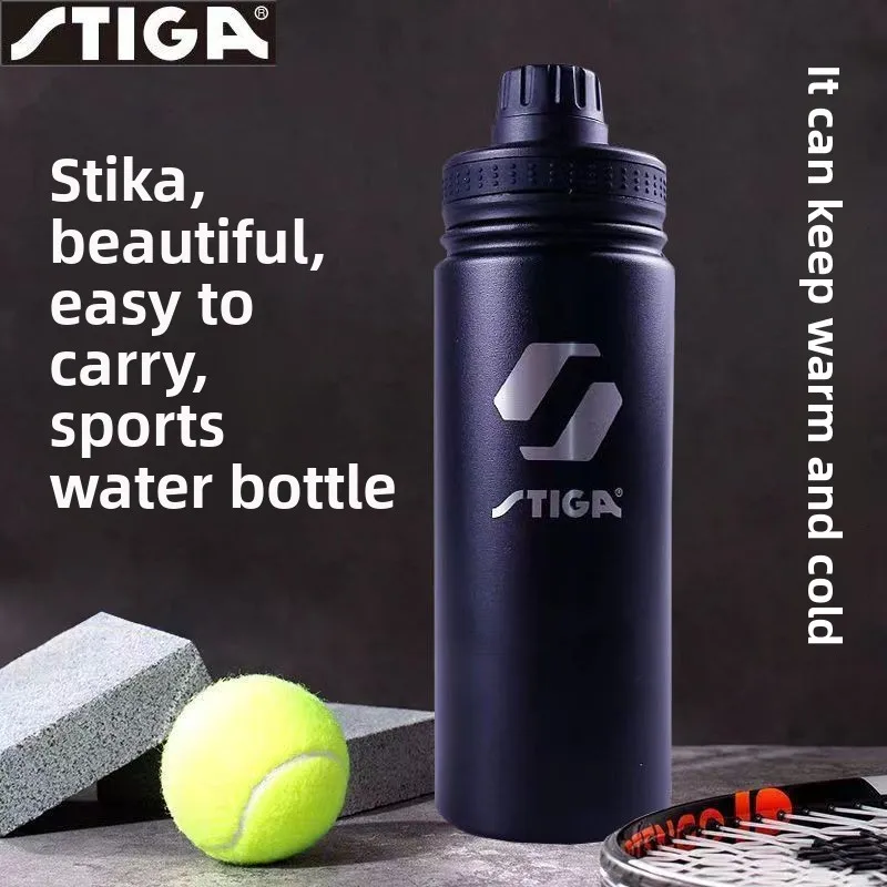 STIGA 550ml Table Tennis Sports Water Cup, Portable Large Capacity Sports Water Bottle, STIGA Professional Sports Cup
STIGA 550ml Table Tennis Sports Water Cup, Portable Large Capacity Sports Water Bottle, STIGA Professional Sports Cup