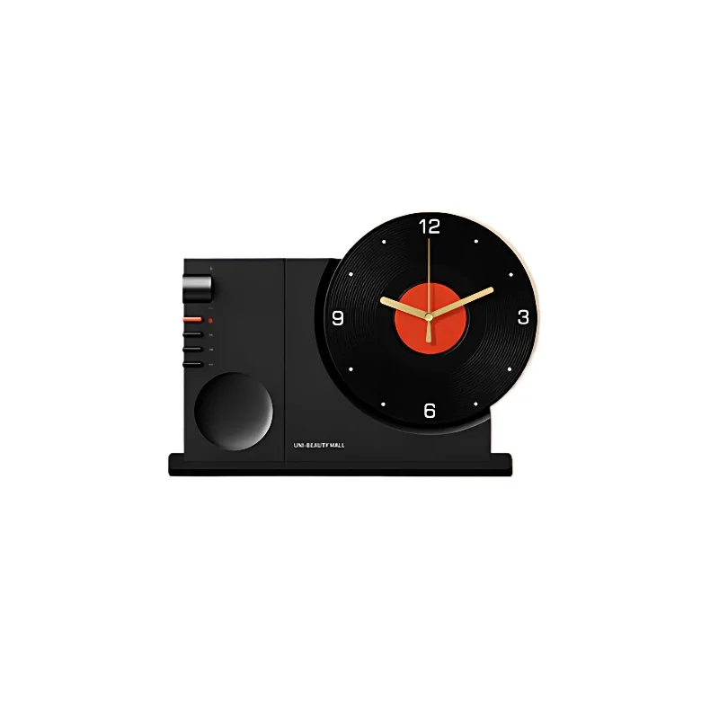 Vinyl record clock, table clock pendulum, table clock, living room table clock ornament
Vinyl record clock, table clock pendulum, table clock, living room table clock ornament