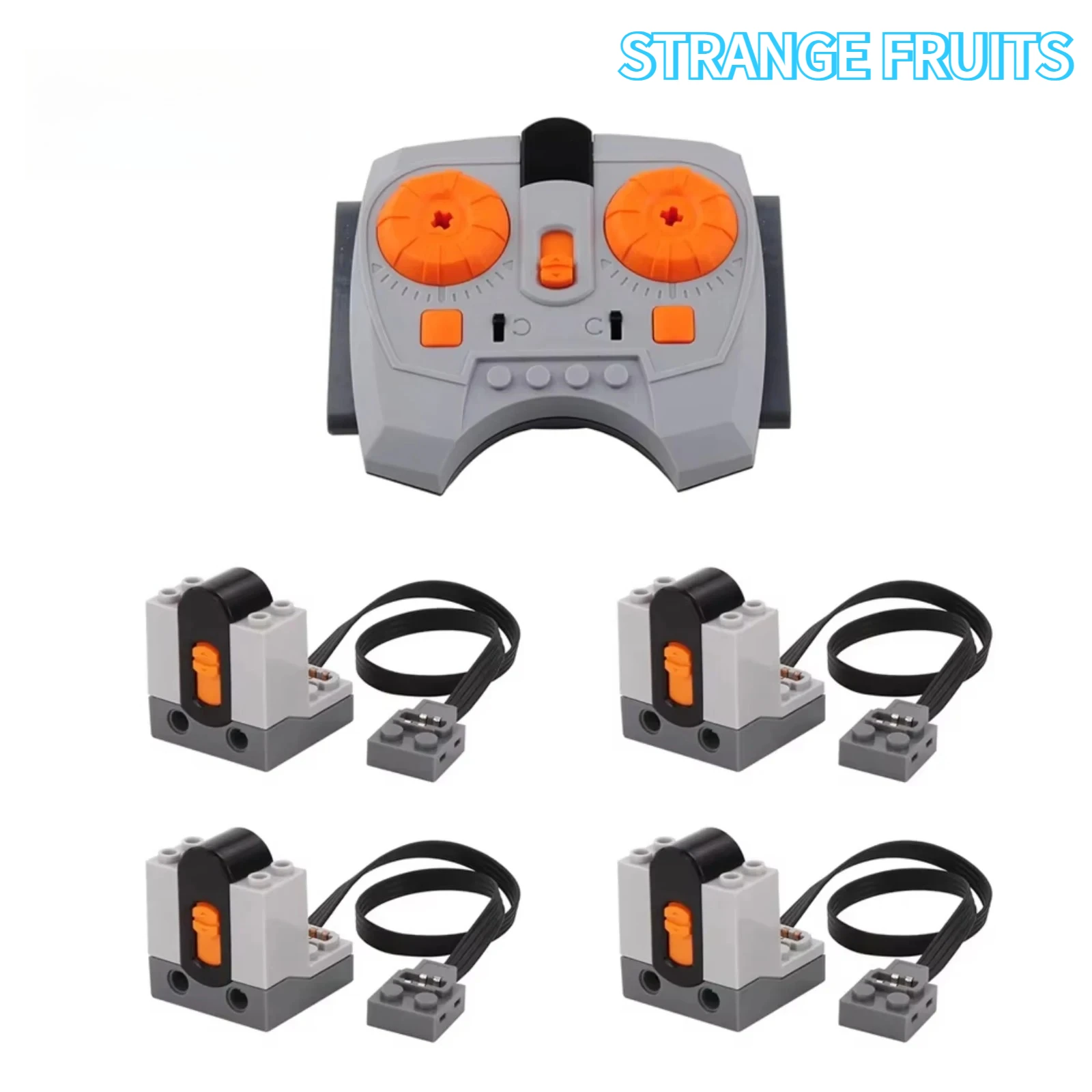 Power Functions Set 8879 IR Speed Remote Control with 4 Receivers for -Compatible DIY Car/Train Models
Power Functions Set 8879 IR Speed Remote Control with 4 Receivers for -Compatible DIY Car/Train Models