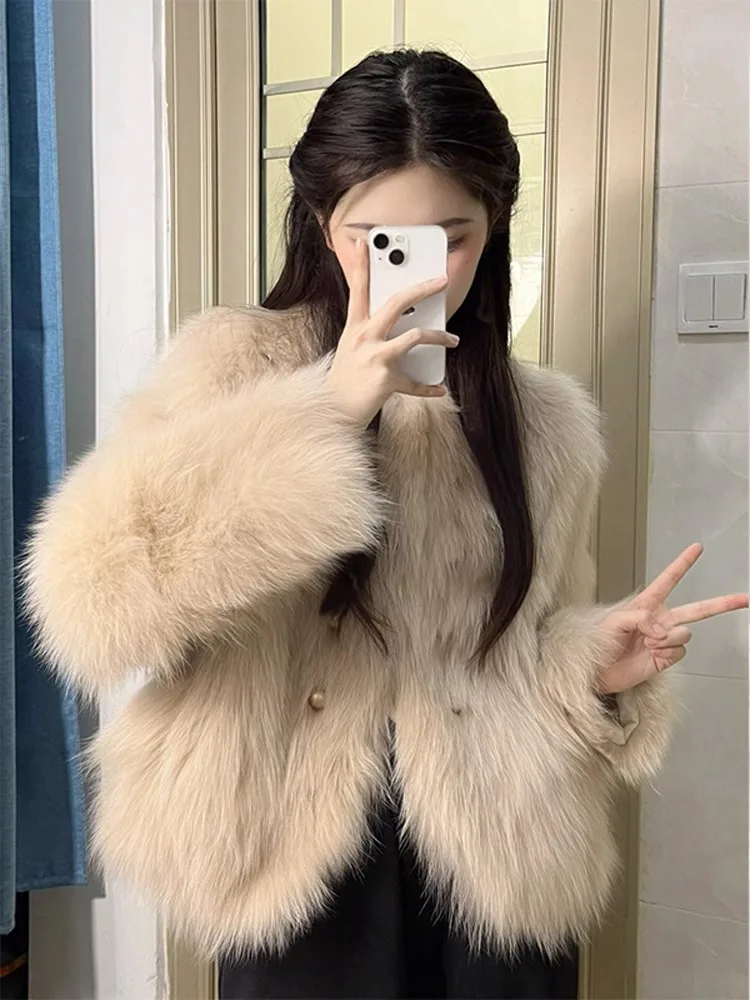 Eco-Friendly Fur Coat Women's ort Plu Trendy Autumn Winter New Sle Korean Sle round Ne Long Sve Button Detail
Eco-Friendly Fur Coat Women's ort Plu Trendy Autumn Winter New Sle Korean Sle round Ne Long Sve Button Detail
