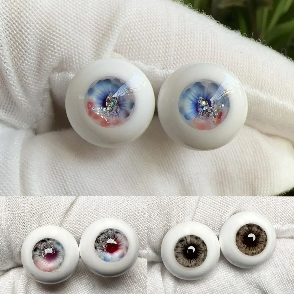 Кукольные глаза для 1/8 1/6 1/4 1/3 Bjd куклы 10/12/14/16/18 мм, пластырь из смолы, глазное яблоко, игрушки для девочек, платье, игровой домик, аксессуары для кукол
Кукольные глаза для 1/8 1/6 1/4 1/3 Bjd куклы 10/12/14/16/18 мм, пластырь из смолы, глазное яблоко, игрушки для девочек, платье, игровой домик, аксессуары для кукол
