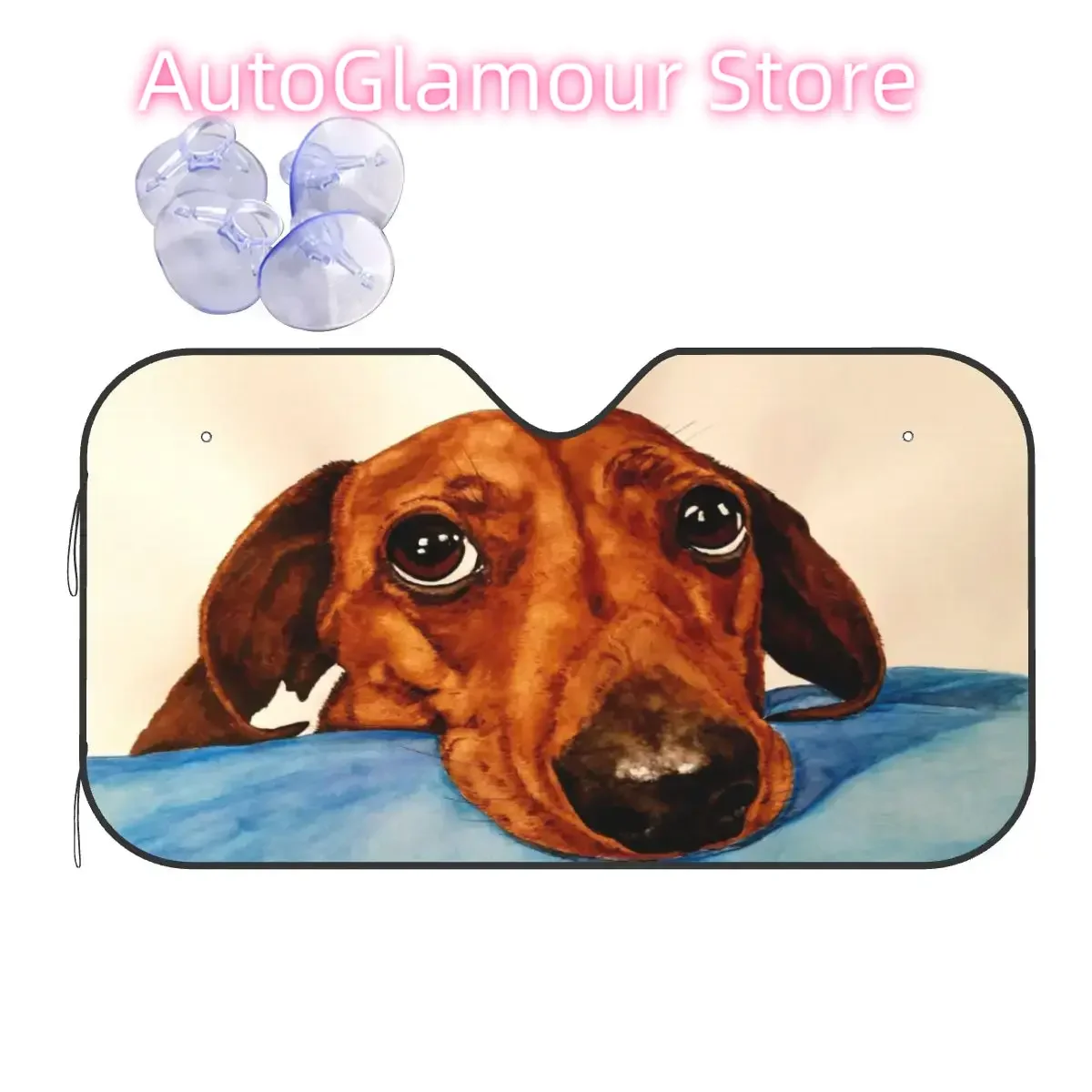 Солнцезащитный козырек с милой собакой, ветровое стекло, забавный щенок, складной чехол, передний блок, окно 76x140 см, автомобильный солнцезащитный козырек, защита от солнца
Солнцезащитный козырек с милой собакой, ветровое стекло, забавный щенок, складной чехол, передний блок, окно 76x140 см, автомобильный солнцезащитный козырек, защита от солнца