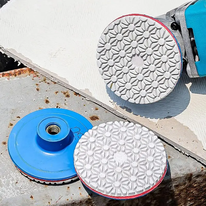 Grinding Wheel 2 Pieces Grinder Disc Abrasive Wheels For Tile Concrete Ceramic Glass Polishing Stripping Steel Paint Stone
Grinding Wheel 2 Pieces Grinder Disc Abrasive Wheels For Tile Concrete Ceramic Glass Polishing Stripping Steel Paint Stone