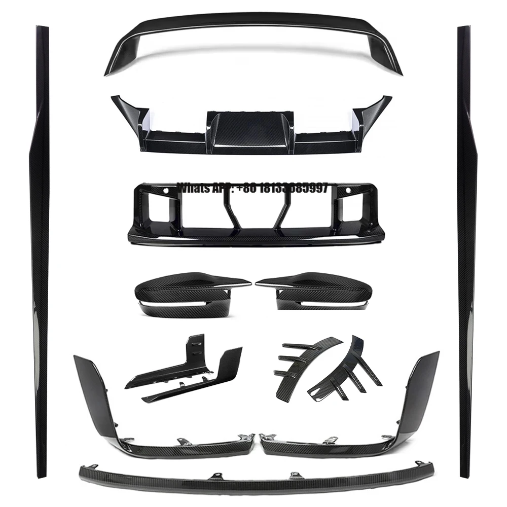 Real Dry Carbon Fiber Auto Parts Rear Bumper Lip Front Lip Front Grill for BMW M2 G87 2023-2025 Car Bodykit
Real Dry Carbon Fiber Auto Parts Rear Bumper Lip Front Lip Front Grill for BMW M2 G87 2023-2025 Car Bodykit