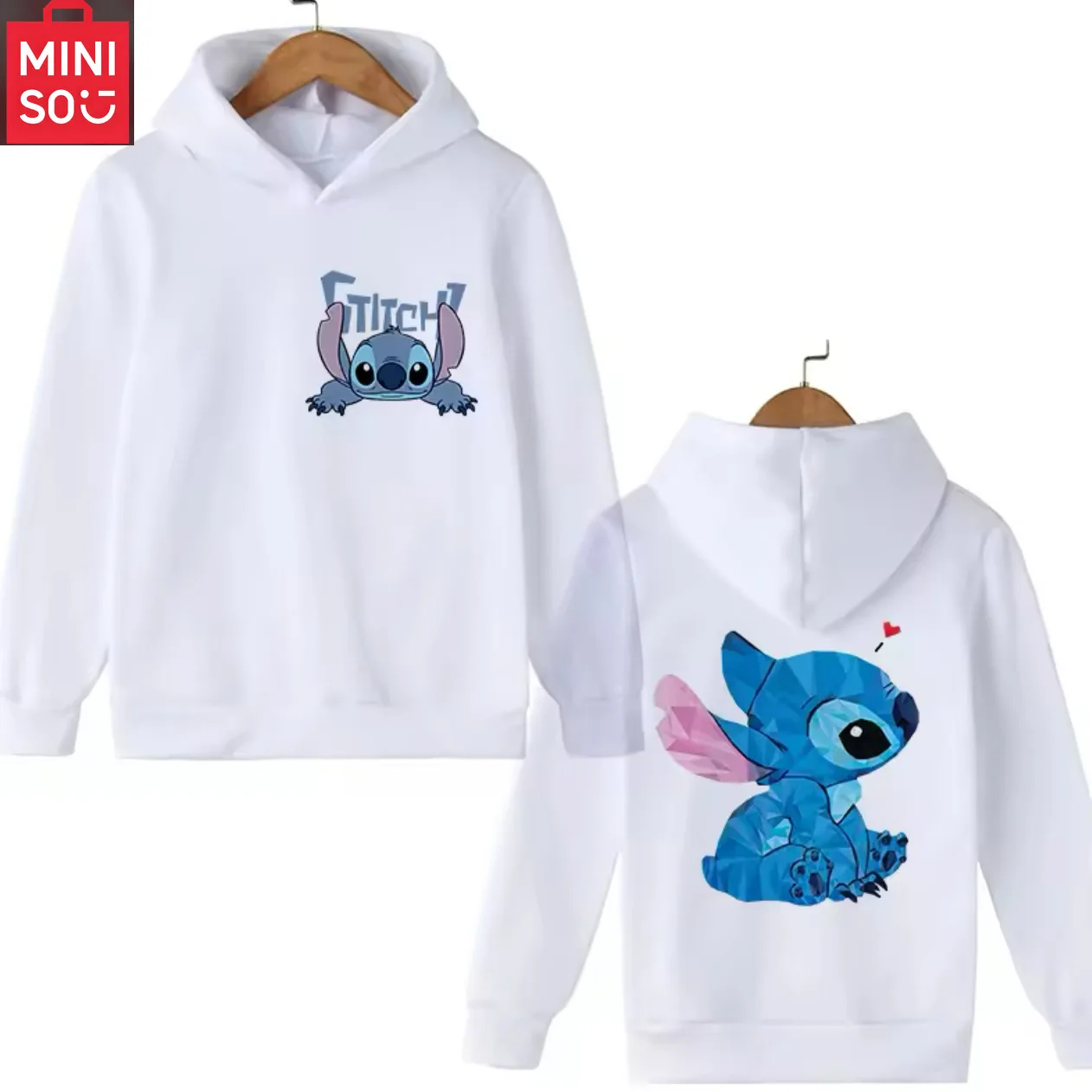 MINISO Lilo & Stitch Kids Hoodie | Official Stitch Cartoon Print | Casual Pullover Sweatshirt
MINISO Lilo & Stitch Kids Hoodie | Official Stitch Cartoon Print | Casual Pullover Sweatshirt