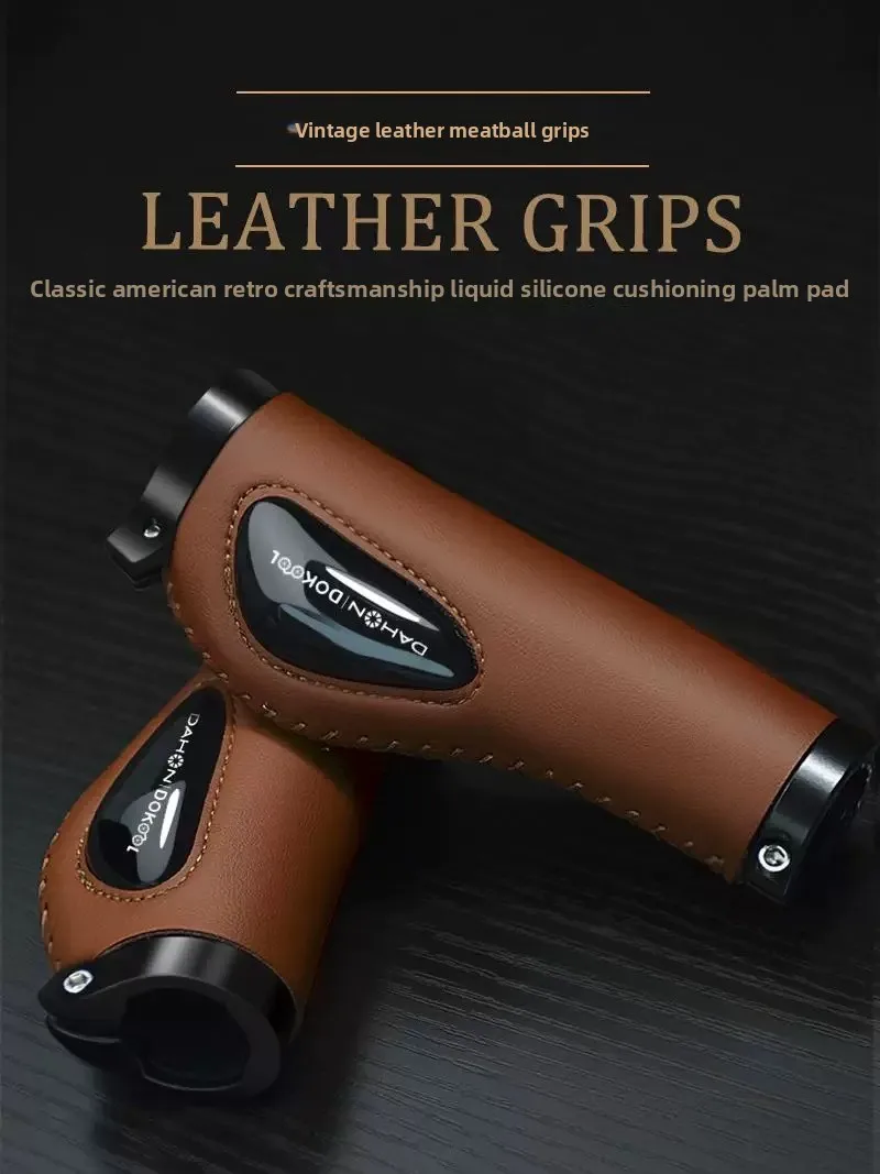 Daxing bicycle cowhide retro grips mountain bike d5d7 universal grip accessories cycling equipment
Daxing bicycle cowhide retro grips mountain bike d5d7 universal grip accessories cycling equipment