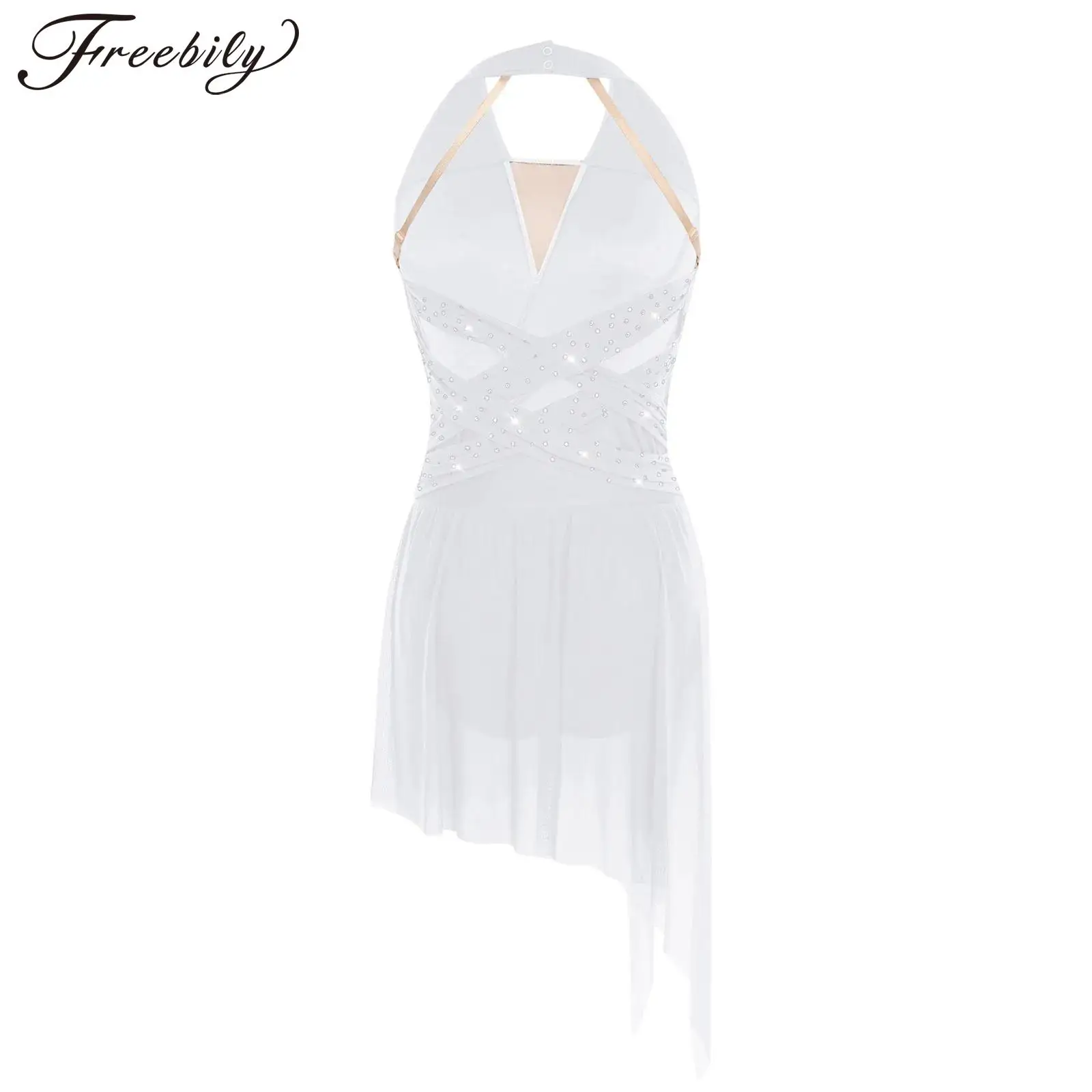 Womens Ballet Dress Lyrical Dance Costume Femme Modern Contemporary Rhythmic Gymnastics Figure Skating Leotard Dress Dancewear
Womens Ballet Dress Lyrical Dance Costume Femme Modern Contemporary Rhythmic Gymnastics Figure Skating Leotard Dress Dancewear