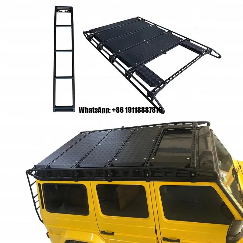 Багажник на крышу из нержавеющей стали W463 с задней лестницей и люком для G-класса W463 1990-2018 гг.
Багажник на крышу из нержавеющей стали W463 с задней лестницей и люком для G-класса W463 1990-2018 гг.