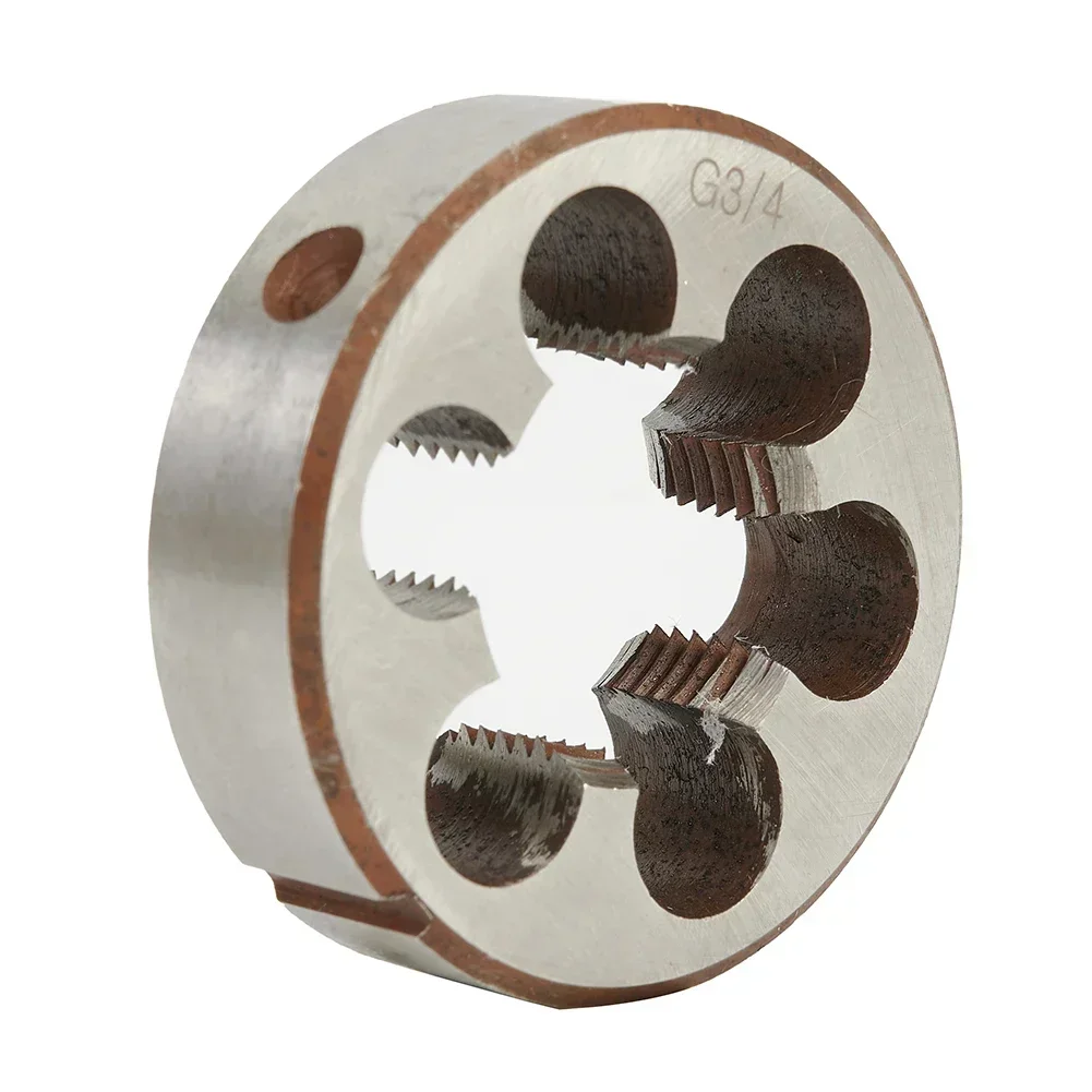 HSS Pipe Threads Round Dies Taps & Die 1/8 1/4 3/8 1/2 3/4 HSS High Speed Steel Pipe Thread Round Die Hand Tools Tap Die
HSS Pipe Threads Round Dies Taps & Die 1/8 1/4 3/8 1/2 3/4 HSS High Speed Steel Pipe Thread Round Die Hand Tools Tap Die