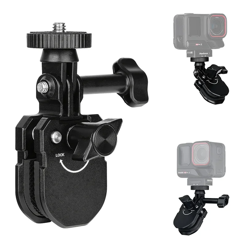 Motorcycle Windshield Mount Clamp Aluminum Clip For GoPro 13-1 Insta360 X5/43 Ace For DJI Osmo 360 NANO/Action 5/4/3 Accessories
Motorcycle Windshield Mount Clamp Aluminum Clip For GoPro 13-1 Insta360 X5/43 Ace For DJI Osmo 360 NANO/Action 5/4/3 Accessories