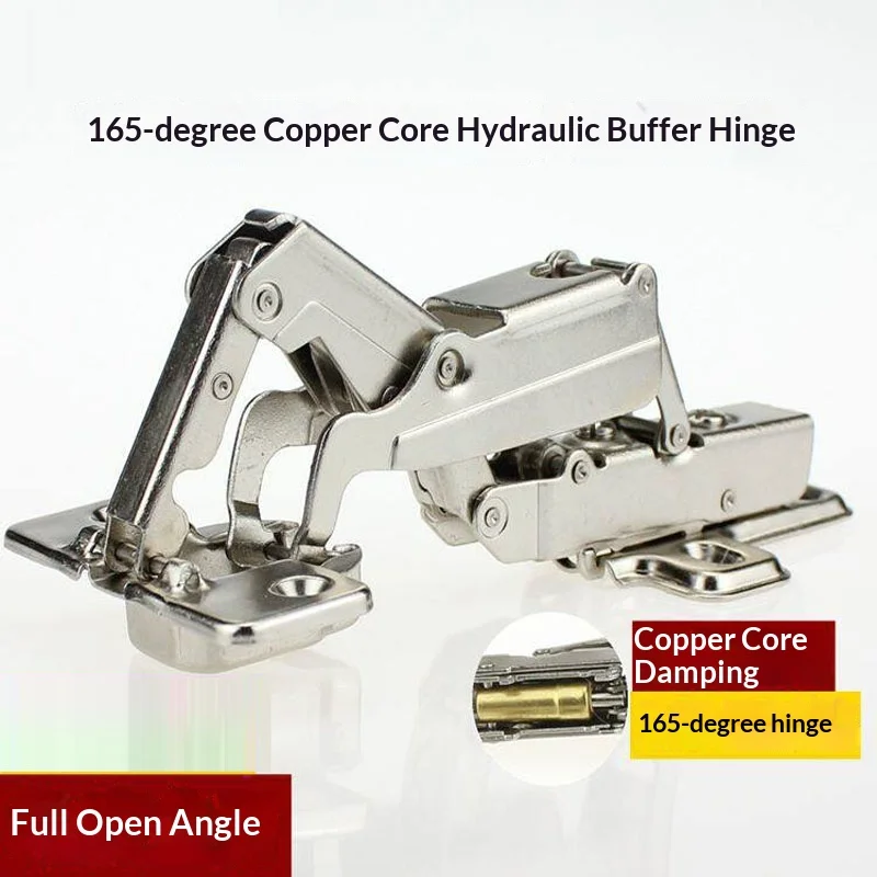 1PCS Damping 165 Degrees/175 Degrees Hydraulic Buffer Wardrobe Door Hinge Cabinet Door Airplane Hinge Large Angle Pipe Hinge
1PCS Damping 165 Degrees/175 Degrees Hydraulic Buffer Wardrobe Door Hinge Cabinet Door Airplane Hinge Large Angle Pipe Hinge