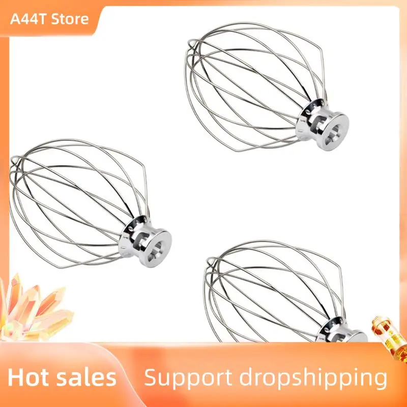 A44T 3X K5AWW Wire Whip Steel Wire Whisk Stainless Steel Egg Beater Mixer Mixing Head 5QT For American Kitchenaid
A44T 3X K5AWW Wire Whip Steel Wire Whisk Stainless Steel Egg Beater Mixer Mixing Head 5QT For American Kitchenaid