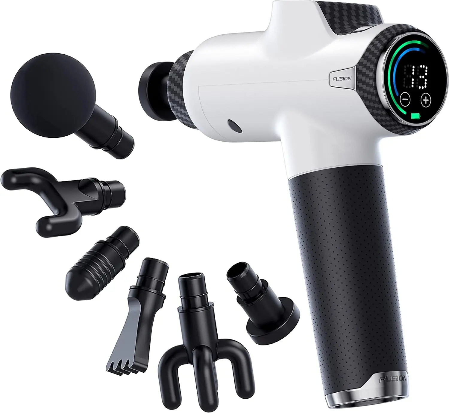 Deep Tissue Percussion Massage Gun for Athletes - Quiet Muscle Relief with 6 Heads and 20 Speeds
Deep Tissue Percussion Massage Gun for Athletes - Quiet Muscle Relief with 6 Heads and 20 Speeds