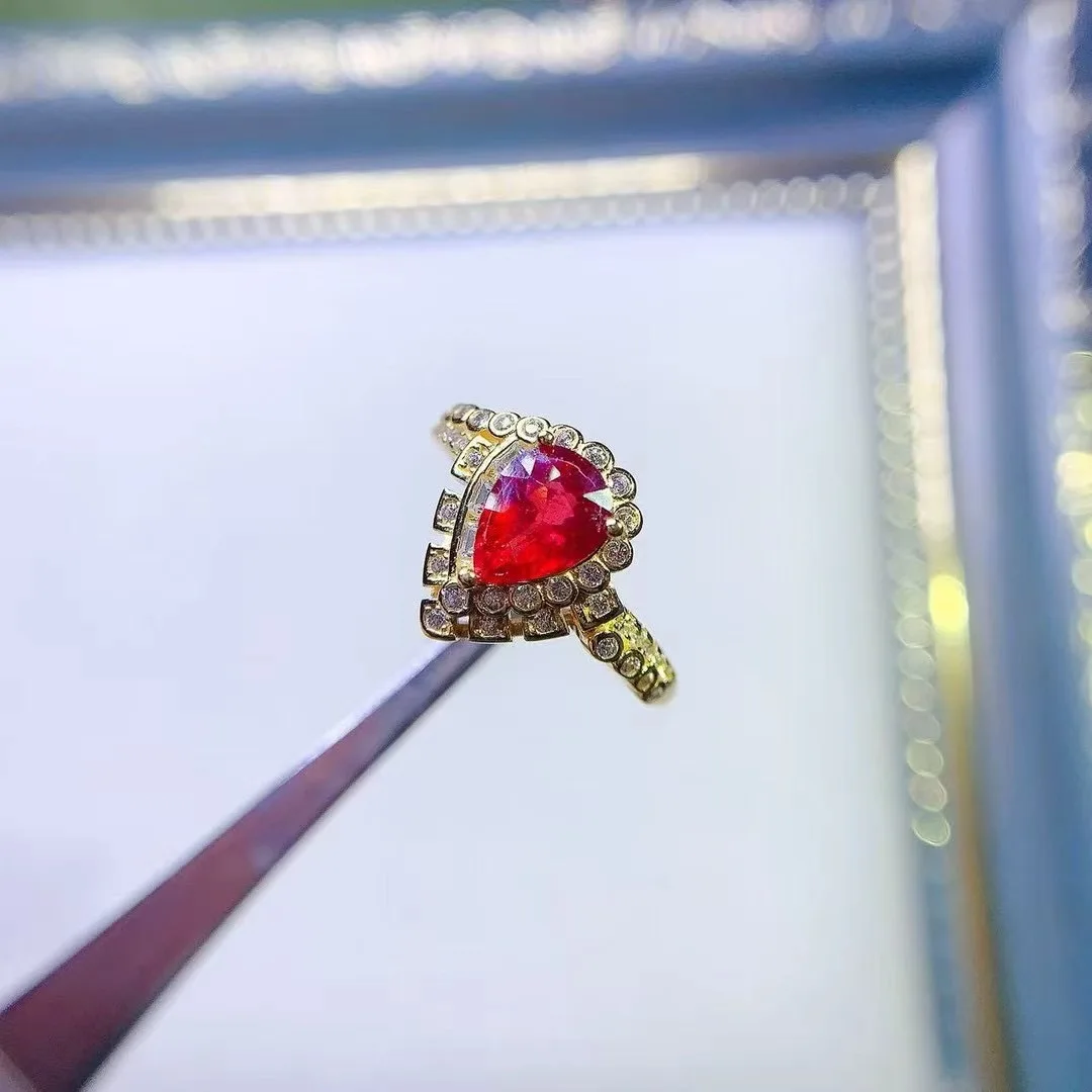 KJJEAXCMY High End Women's Ring Natural Ruby S925 Silver with Electroplating Boasting High Clarity Full Brilliance Birthday
KJJEAXCMY High End Women's Ring Natural Ruby S925 Silver with Electroplating Boasting High Clarity Full Brilliance Birthday