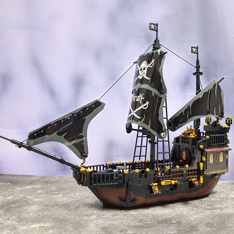 600+ Pieces of Pirate Ship Building Blocks, Black Pearl Assembly Model, Pirate Legend Building Blocks, Pirates of the Caribbean Ship Assembly. This Pirate Ship Building Set Has Fulfilled My Lifelong Dream of Sailing
600+ Pieces of Pirate Ship Building Blocks, Black Pearl Assembly Model, Pirate Legend Building Blocks, Pirates of the Caribbean Ship Assembly. This Pirate Ship Building Set Has Fulfilled My Lifelong Dream of Sailing
