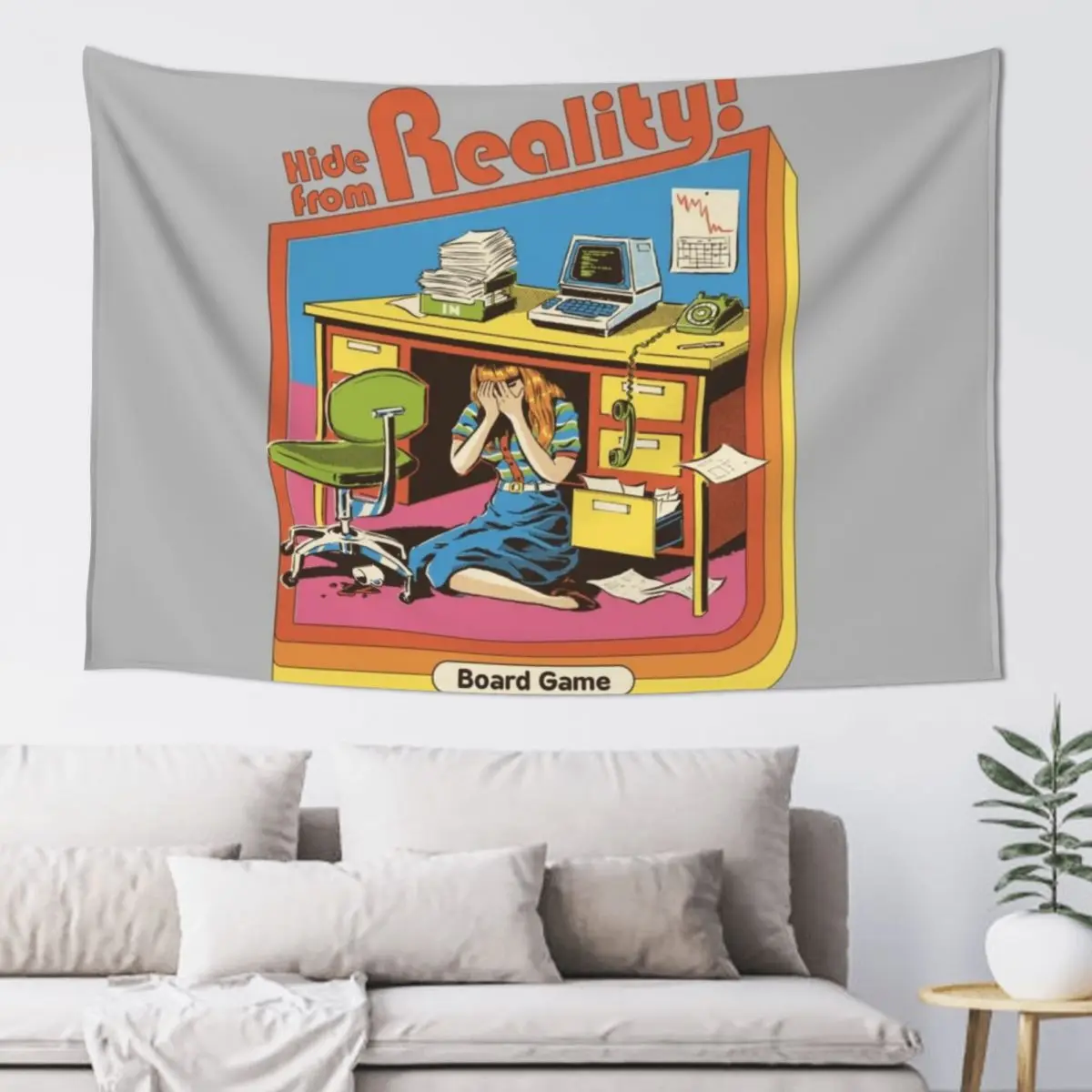 Hide From Reality Tapestry Carpet Wall Wall Decoration Wall Decor Hanging Tapestry
Hide From Reality Tapestry Carpet Wall Wall Decoration Wall Decor Hanging Tapestry