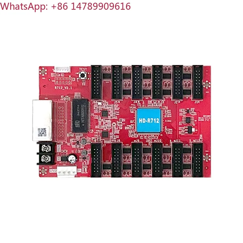 LEDDisplay Receiving Card Huidu HD-R712 Full Colour HUB75 RGB SMD Panel Video Wall Digital Signage Control Card