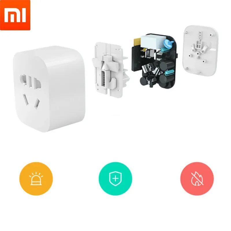 Оригинальная умная розетка Xiaomi Smart Home Socket Plug Basic Version, беспроводной адаптер для розеток с дистанционным управлением, включение и выключение с помощью мобильного телефона.
Оригинальная умная розетка Xiaomi Smart Home Socket Plug Basic Version, беспроводной адаптер для розеток с дистанционным управлением, включение и выключение с помощью мобильного телефона.
