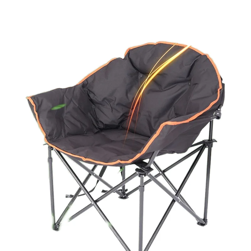 Portable Double-Layer Cotton-Padded Folding Moon Chair Large Simple Camping Sofa Steel Frame For Garden Outdoor Modern Design
Portable Double-Layer Cotton-Padded Folding Moon Chair Large Simple Camping Sofa Steel Frame For Garden Outdoor Modern Design