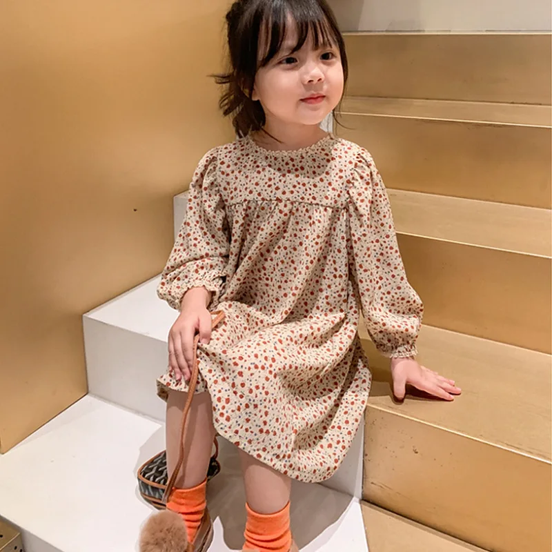 2023 Spring New Arrival Girls Long Sleeve Floral Dress Kids Korean Design Dresses Girls Dress
2023 Spring New Arrival Girls Long Sleeve Floral Dress Kids Korean Design Dresses Girls Dress