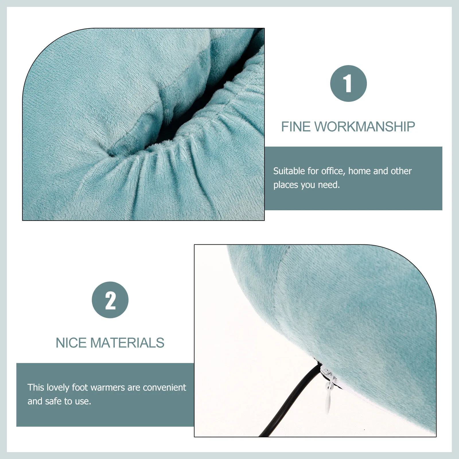 1Pcs Cute Foot Heater USB Powered Warm Mat for Home Dorm Office Winter Warm Shoes Foot Warmer Heater Shoes
1Pcs Cute Foot Heater USB Powered Warm Mat for Home Dorm Office Winter Warm Shoes Foot Warmer Heater Shoes