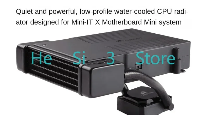 Corsair H5 SF Mini-ITX small main board multi-platform CPU water-cooled radiator
Corsair H5 SF Mini-ITX small main board multi-platform CPU water-cooled radiator