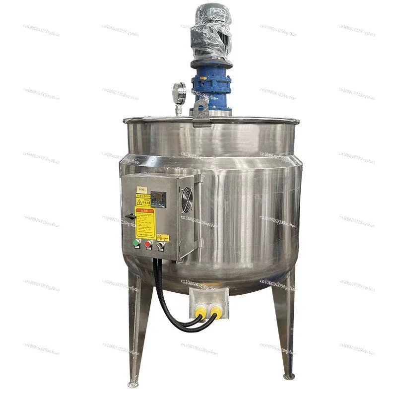 double-layer jacket electric heating mixing tank liquid mixer agitator mixing stainless steel heating mixing tank
double-layer jacket electric heating mixing tank liquid mixer agitator mixing stainless steel heating mixing tank