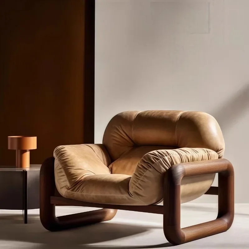 Кресло Lazy Relax, современное кресло с акцентом, кожаное кресло из массива дерева, одноместный диван для гостиной, дизайнерская спинка для отдыха, мебель для дома
Кресло Lazy Relax, современное кресло с акцентом, кожаное кресло из массива дерева, одноместный диван для гостиной, дизайнерская спинка для отдыха, мебель для дома