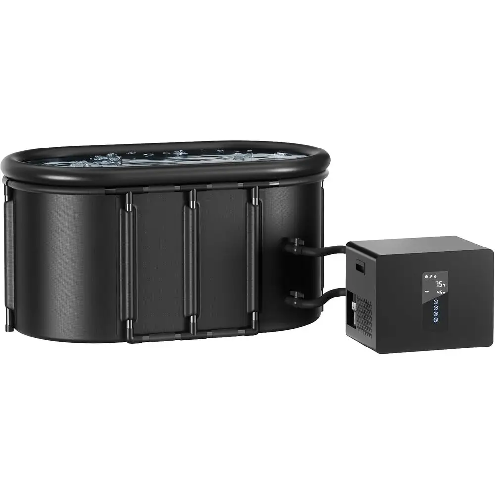 Изотермический охладитель для ледяных ванн 1/3HP с насосом и фильтром, 560-литровая ванна для холодного погружения для восстановления и релаксации
Изотермический охладитель для ледяных ванн 1/3HP с насосом и фильтром, 560-литровая ванна для холодного погружения для восстановления и релаксации