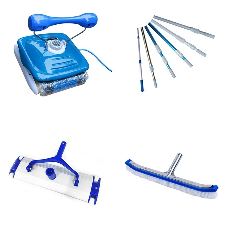 Full set swimming pool piscina cleaning products and other kits and accessories
Full set swimming pool piscina cleaning products and other kits and accessories
