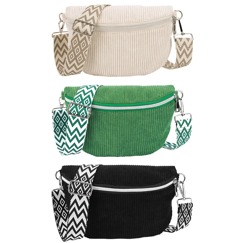 Вельветовая однотонная сумка через плечо для мужчин и женщин с регулируемым широким ремешком, нагрудная сумка на молнии, поясная сумка для тренировок в путешествиях 
Вельветовая однотонная сумка через плечо для мужчин и женщин с регулируемым широким ремешком, нагрудная сумка на молнии, поясная сумка для тренировок в путешествиях