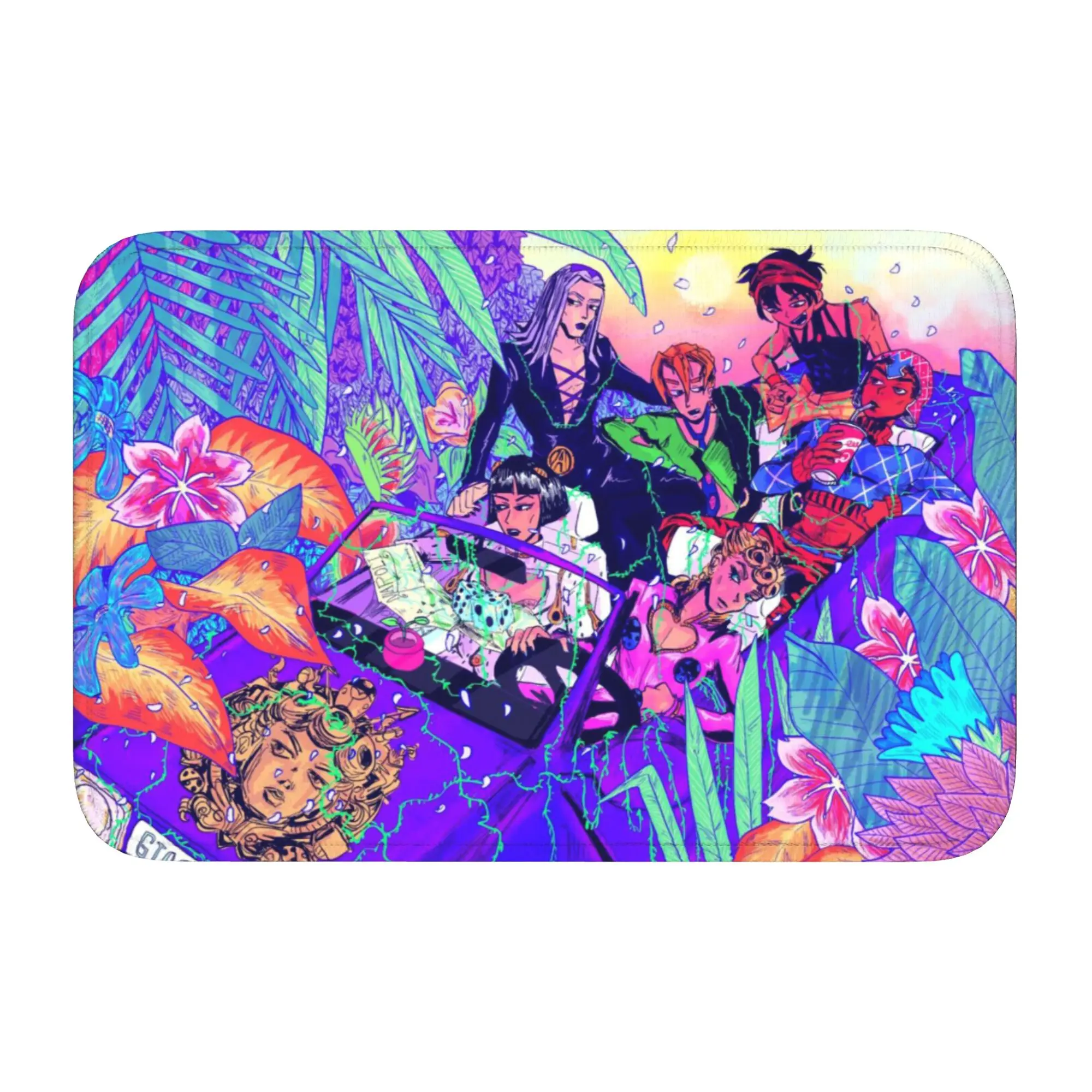 Custom JoJoes Anime Front Door Floor Entrance Welcome Mat Outdoor Kitchen Bathroom Doormat Toilet Carpet Rug Footpad
Custom JoJoes Anime Front Door Floor Entrance Welcome Mat Outdoor Kitchen Bathroom Doormat Toilet Carpet Rug Footpad
