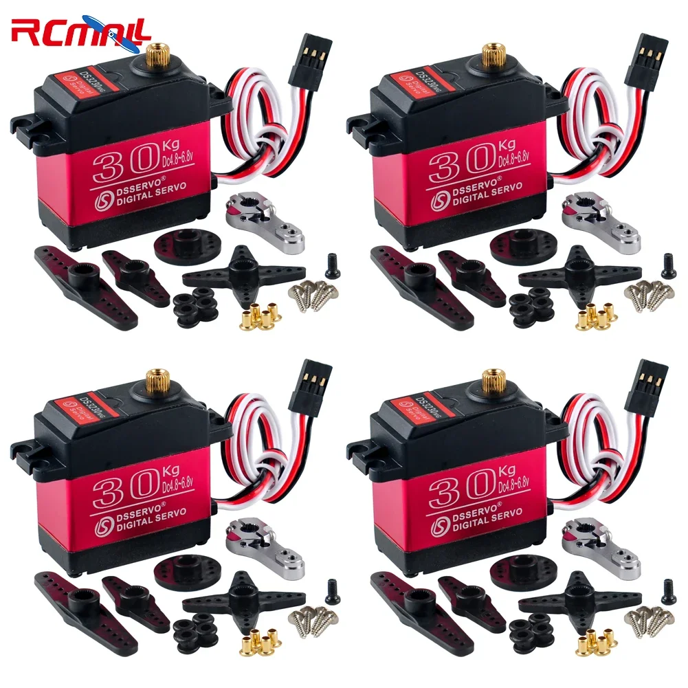 RCmall 4 шт. DS3230 6 В 30 кг RC цифровой сервопривод 180/270 градусов полностью металлическая шестерня водонепроницаемый IP66 RC серводвигатель для радиоуправляемых автомобилей роботов
RCmall 4 шт. DS3230 6 В 30 кг RC цифровой сервопривод 180/270 градусов полностью металлическая шестерня водонепроницаемый IP66 RC серводвигатель для радиоуправляемых автомобилей роботов